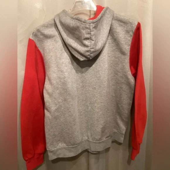 Throwback Nintendo Men's Gray and Red Hoodie - Picture 4 of 6